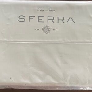 SFERRA White Luxury Grand Hotel Bottom Fitted Sheet New in package